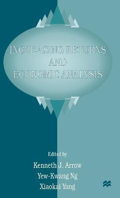 Increasing Returns and Economic Analysis(English, Hardcover, unknown)