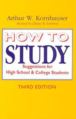 How to Study(English, Paperback, Kornhauser Arthur W.)