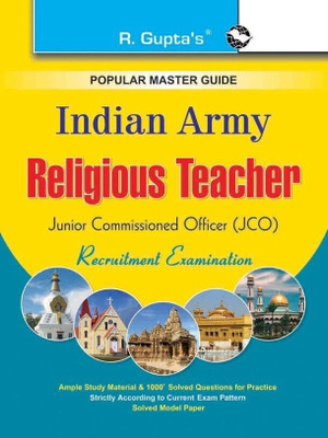 Indian Army � Religious Teacher (JCO) Recruitment Exam Guide(English, Paperback, RPH Editorial Board)
