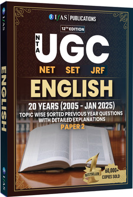 UGC NET English Literature Paper 2 Book | Previous Year Solved Papers  - 2025 (2005 to JAN 2025) with Detailed Solutions (Unit Wise Sorted) | Bestselling PYQ Book for NTA-UGC NET/JRF and SET English Literature Exams in India | Two Brothers Publications(Paperback, IFAS Publications)
