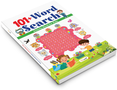 101+ Word Search Activity Book for Kids : Educational activity book, kids learning fun, Children early learning book, Brain activity book for kids(Paperback, GOWOO)