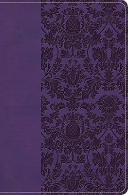 KJV Large Print Personal Size Reference Bible, Purple(English, Leather / fine binding, unknown)