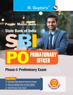 SBI PO Phase-I (Preliminary) Examination Guide 2026 Edition(English, Paperback, RPH Editorial Board)