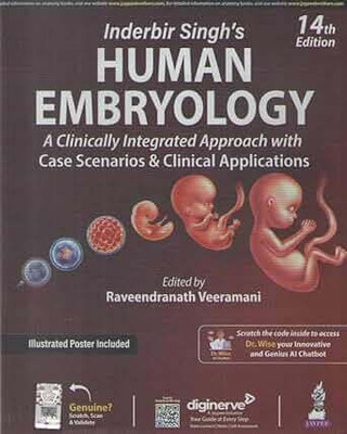 Inderbir Singh's Human Embryology(English, Paperback, Veeramani Raveendranath)