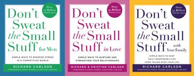 Don't Sweat the Small Stuff for Men + Don't Sweat The Small Stuff in Love + Don't Sweat the Small Stuff with Your Family(Paperback, Richard Carlson)