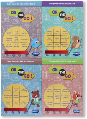 Brain Games for Kids Activity Books on the Go(English, Paperback, unknown)