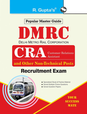 DMRC: CRA (Customer Relations Assistant) Recruitment Exam Guide(English, Paperback, RPH Editorial Board)