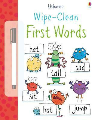 Wipe-Clean First Words(English, Paperback, Greenwell Jessica)