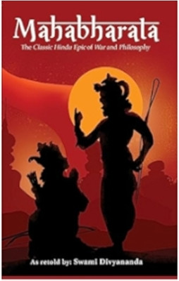 Mahabharata:The Classic Hindu Epic of War and Philosophy.(English, Hardcover, Divyananda Swami)