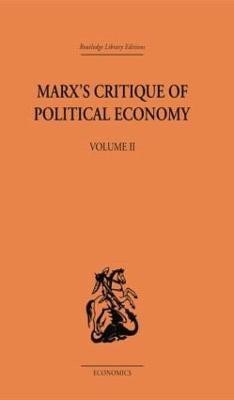 Marx's Critique of Political Economy Volume Two(English, Paperback, Oakley Allen)