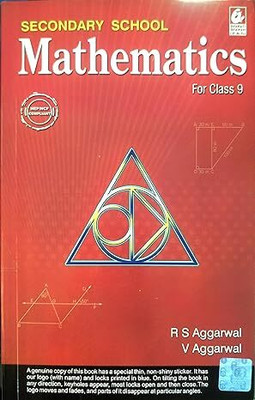 Secondary School Mathematics for Class 9 - R.S. Aggarwal - CBSE - Examination 2025-26 with 1 Disc(Paperback, R.S.Aggrawal)
