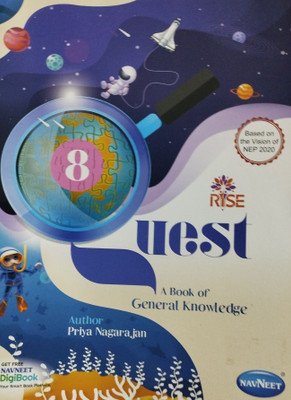 Rise quest a book of general knowledge class 8(Paperback, Priya nagarajan)