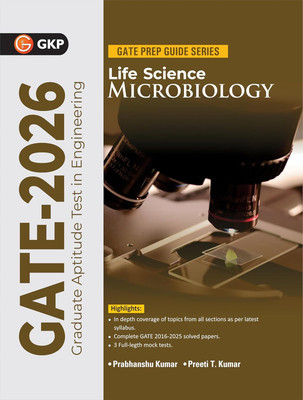 GKP GATE 2026 : Life Science - Microbiology - Guide(Paperback, PRABHANSHU KUMAR)