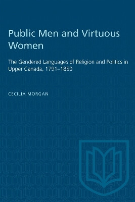 Public Men and Virtuous Women(English, Electronic book text, Morgan Cecilia)