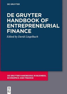 De Gruyter Handbook of Entrepreneurial Finance(English, Paperback, unknown)