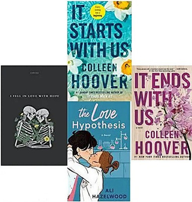 I Fell in Love with Hope + It Start With Us + It Ends with Us +The Love Hypothesis (4 Book Combo)(Paperback, JMD BOOKS) I Fell in Love with Hope + It Start With Us + It Ends with Us +The Love Hypothesis (4 Book Combo)(Paperback, JMD BOOKS)