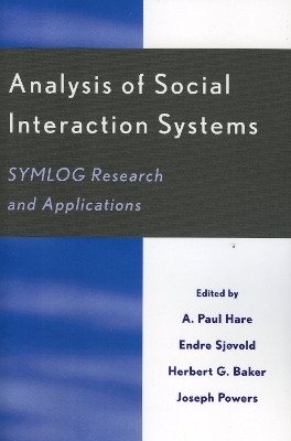 Analysis of Social Interaction Systems(English, Paperback, unknown)