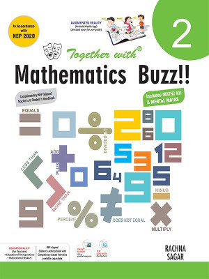 Together with Mathematics Buzz for Class 2(English, Paperback, Rachna Sagar)