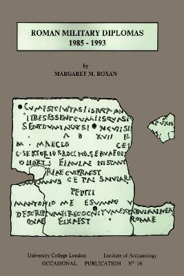 Roman Military Diplomas 1985 to 1993(English, Paperback, Roxan Margaret M)