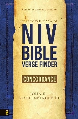 NIV Bible Verse Finder(English, Paperback, Kohlenberger III John R.)
