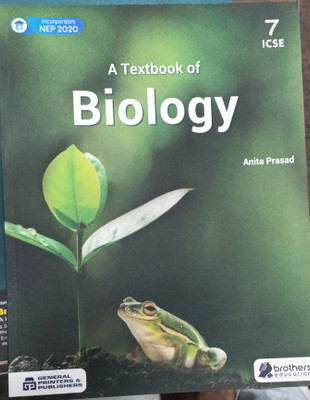 ICSE biology class 7(ICSE biology class 7, Anita Prasad)