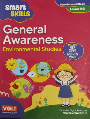 Smart Skills General Awareness Environmental Studies Lower KG(Paperback, VivaVolt Learning)