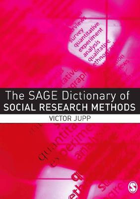 The SAGE Dictionary of Social Research Methods(English, Electronic book text, Jupp Victor)