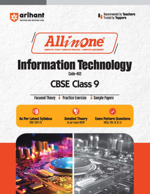 (Old Editon) Arihant All In One Information Technology Class 9th Based On Latest NCERT For CBSE Exams 2025 | Mind map | All type of Questions, MCQs, Extract Based, VSA, SA & LA(English, Paperback, Gaikwad Neetu)