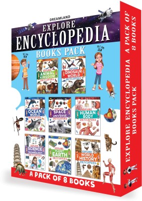 Explore Encyclopedia Books Pack - A Set of 8 Books(English, Paperback, Dreamland Publications)