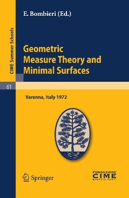 Geometric Measure Theory and Minimal Surfaces(English, Paperback, unknown)