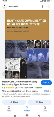 Health Care Communication Using Personality Type(English, Hardcover, Allen Judy)