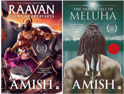 Raavan : Enemy of Aryavarta & The Immortals of Meluha(Paperback, Amish Tripathi)