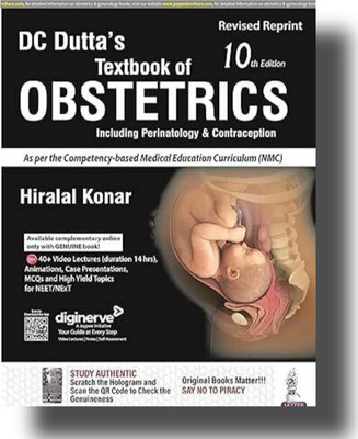 Dc dutta's textbook of obstetrics 10e(Paperback, Hiralal konar)