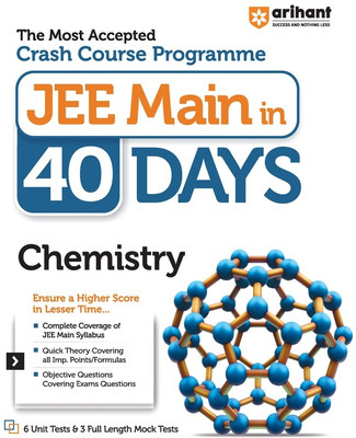 Arihant 40 Days Crash Course Programme JEE Main Chemistry 2024(Paperback, Arvind Kumar, Ayush Kumar)