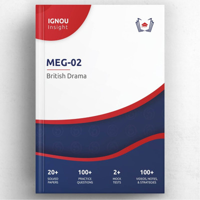 IGNOU Insight: MEG-02 - British Drama Interactive Study Guide Book(Paperback, Emeth Rajinder Dandona)