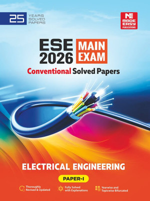 ESE 2026 Mains Examination: Electrical Engineering Conventional Paper-1(Paperback, Made Easy Team)