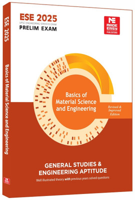 Basics of Material Science and Engineering : ESE 2025(English, Hardcover, unknown)