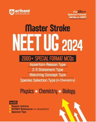 Master Stroke Neet Ug 2024 Physics, Chemistry & Biology 1st Edition(English, Paperback, Sharma Punya Pratap)