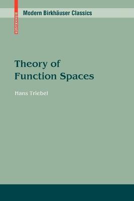 Theory of Function Spaces(English, Paperback, Triebel Hans)