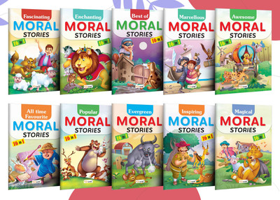 My First Complete Learning Library : Pack Of 10 Story Books For Children with character building stories, Toddler Story book set with moral values, Early learning book set of 10 Story books(Paperback, GO WOO)