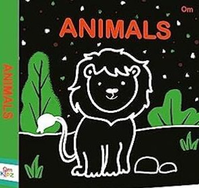 High Contrast-Animals(English, Board Book, Om Books Editorial Team)