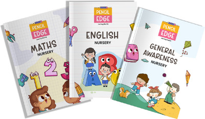 Pencil Edge Kindergarten Activity Books: Adventurous Learning for Nursery Students (English, Maths, General Awareness)  - Children Early Learning & Engaging Activity Books for Nursery Kids, Fun Activity: Puzzle, Pattern and Recognition Task for Brain Development(Paperback, The Pencil Edge)