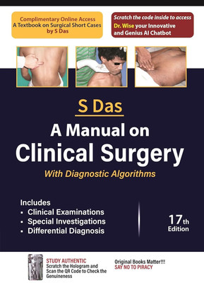 A Manual on Clinical Surgery with Diagnostic Algorithms with 1 Disc(Paperback, Somen Das)