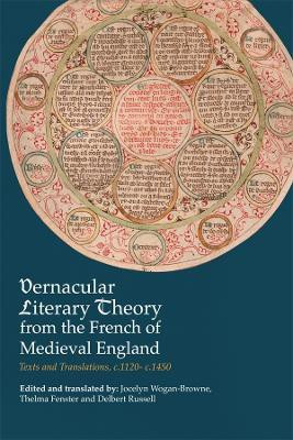 Vernacular Literary Theory from the French of Medieval England(English, Paperback, unknown)