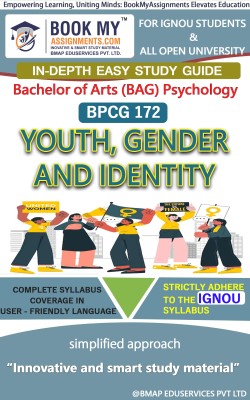 IGNOU BPCG 172 Youth, Gender and Identity In Depth Guide For Ignou Student(Paperback, BMA Publication)