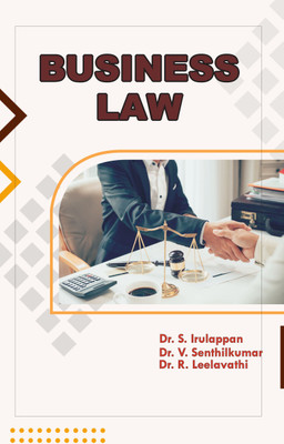 BUSINESS LAW(Paperback, Dr. S. Irulappan,Dr. V. Senthilkumar, Dr. R. Leelavathi)