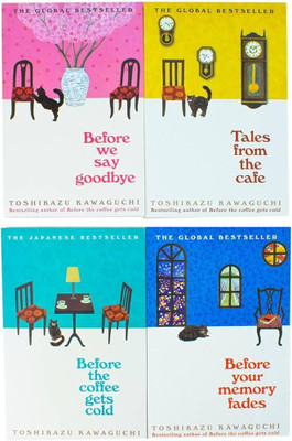 Coffee Books Set (Before The Coffee Gets +Tales From The Cafe+Before Your Memory Fades+Before we Say Good Bye)(Paperback, Toshikazu Kawaguchi)