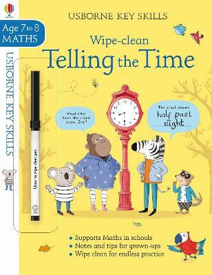 Wipe-clean Telling the Time 7-8(English, Paperback, Bathie Holly)