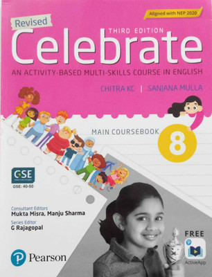 Pearson Revised Celebrate CB-8 (Third Edition 2023)(Paperback, Chitra KC, Sanjana Mulla)