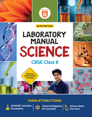 Arihant CBSE Lab Manual Science Class 8 Exam 2025-26 | As Per NEP 2020 | Based on Latest NCERT Ganita Prakash | Includes All NCERT Activities, Coloured Diagrams, DIY Experiments, Maths Spark & Viva Voce | English Medium(Paperback, Divya Verma , Kailash Chimpa, Tamanna) Arihant CBSE Lab Manual Science Class 8 Exam 2025-26 | As Per NEP 2020 | Based on Latest NCERT Ganita Prakash | Includes All NCERT Activities, Coloured Diagrams, DIY Experiments, Maths Spark & Viva Voce | English Medium(Paperback, Divya Verma , Kailash Chimpa, Tamanna)